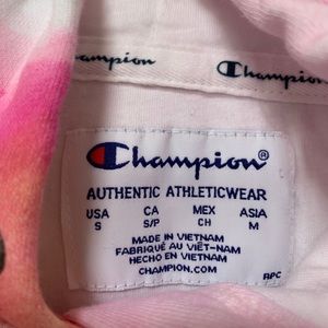 NEW Champion Hoodie Tie Dye women’s Small